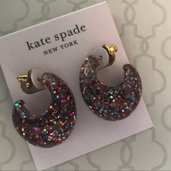 (REDUCED) NWOT—NEW LISTING—KATE SPADE GLITTER ER HUGGIES - Picture 5 of 5